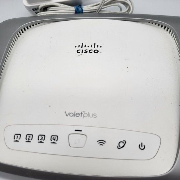 Linksys Valet Plus M20 300 Mbps 4 Port Gigabit Wireless N Router - Picture 2 of 4